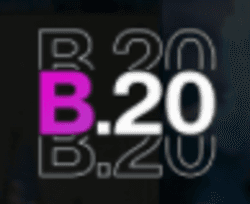 B20 logo