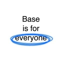 BASEISFOREVERYONE logo