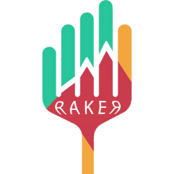 RAKER logo