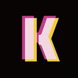 K logo